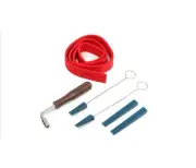 6Pcs Piano Tuning Lever Tools Kit Mute Hammer Temperament Strip Mutes Fixing