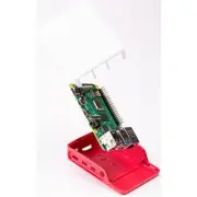 Raspberry Pi Official Red / White Case for Raspberry Pi 4 Model B (The board is