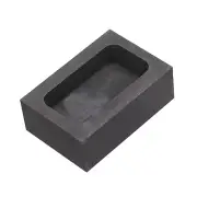 Gold Silver Graphite Ingot Mould Crucible Casting, 200g Gold/100g Silver
