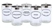 Graham Field Labeled Sundry Jars