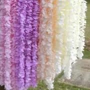 20pcsWisteria Garland Artificial Silk Flower Vine Wedding Garden Decoration Wall