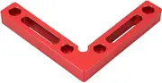 90 Degree Positioning Clamp Aluminum Alloy Woodworking Right Angle Square Ruler 120 * 120 * 16mm / 4.72 * 4.72 * 0.63