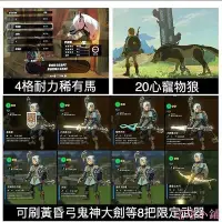 在飛比找Yahoo!奇摩拍賣優惠-【熱賣精選】任天堂 Switch 薩爾達傳說 曠野之息ami