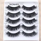 Multilayer False Eyelashes Extension Tools 3D Faux Mink Hair Wispy Fluffy