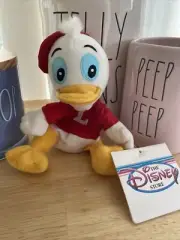Disney Donald Duck Mini Bean Bag Plush Louie 7" NWT VINTAGE