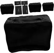 VALICLUD 8Pcs Travel Packing Cubes Suitcase Organizers Lightweight Luggage Packing Organizers for Clothes Shoes Toiletries for Travel Home Storage