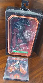 Alien Romulus 4K Steelbook-NEW-w/PROTECTIVE SLEEVE + NECA Figure-Free S&H!