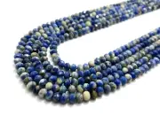 Natural Sodalite Faceted Rondelle 4mm x 5mm Blue Gemstone Beads RDF50
