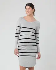Valerie Tunic Dress Grey/Black