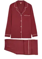 Eberjey Gisele Stretch-modal Pyjama set - Red S (UK 8-10 / S)