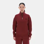 Zip Overhead Top Classic Burgundy