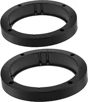 MUCKLILY 6.5 Inches Car Audio Speaker Spacer Ring 2 Pcs Mounting Adapter Car Door Speaker Mounting Bracket Plastic Spacer 15mm Thick