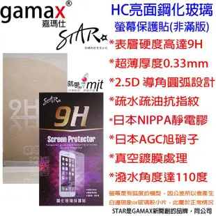 壹 台製 STAR GAMAX HTC DeSire 626 D626 玻璃 保貼 ST 亮面半版 鋼化
