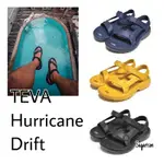 TEVA HURRICANE DRIFT 防水 水陸 涼鞋 膠鞋 寬楦 輕量 魔鬼氈 黑 深藍TV1100270BLK