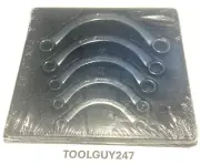 SNAP ON TOOLS USA 10MM -21MM CXM605 METRIC Half-Moon Obstruction Box Wrench Set+