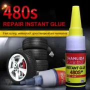 480S Black Super Glue Sealer Super Caulk Car Rubber Repair Tire Glue Window Spea