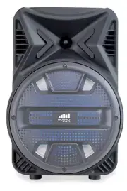 Bluetooth Speaker with disco lights portable 8" with microphone Christmas gift