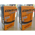 2X CONTINENTAL RACE 28 ROAD INNER TUBES - 700X20-25C 80MM