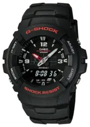 Casio G-SHOCK G-100-1BMJF Black Watch