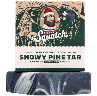 SOAP BAR SNOWY PINE TAR