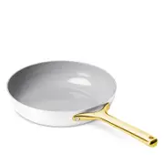Caraway Non-Stick Ceramic Fry Pan with Gold Handles