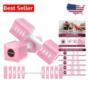Versatile Adjustable Weights: 3.4lb-12.6lb Dumbbell Set for Total Body Training