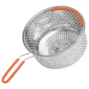 Stainless Wire French Fry Chips Basket Net Strainer Kitchen Cooking 20cm New