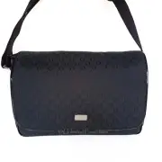 OROTON Essential Satchel Baby Bag Nappy Classic O Jacquard Black NWT Dustbag