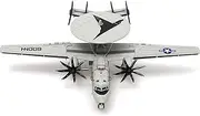 1:144 US Navy Airborne Early Warning Airplane Model Simulation Aircraft Model Aviation Model Aircraft Kits for Collection and Gift Model