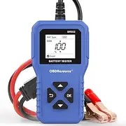 OBDResource Car Battery Tester 6V 12V 24V Car Battery Meter Tester, BM550 100-2000CCA Battery Tester Car Charging System Test Scan Tool Digital Battery Alternator Analyzer for Car Truck ATV SUV Boat