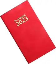 Operitacx English Academic Planner Diary Notebook for Management Minimalist Design Notepad for Students Office Workers Teachers for Daily Organization