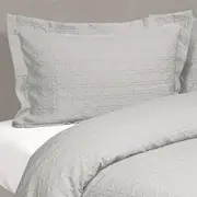 Jason 300GSM Villa Matelasse Silver Coverlet Set