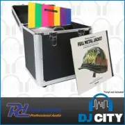 Record Storage Road Case DJ 12" Vinyl LP Carry Box Heavy Duty Portable Hard Case