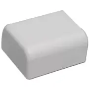 Quest Premier Cable Raceway FEC-71414 1/2in End Cap, White