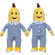 Bananas in Pyjamas B1 & B2 Set of 2 Large Classic Plush Soft Toy 45cm