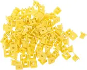 BELLIFFY 100pcs Quarter Trim Panel Screw Durable Bumper Retainer Easy Installation for Engine Plate Versatile Grommets for Various Vehicle Models