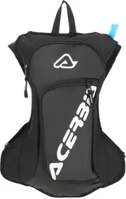 Acerbis Acqua Logo, hydration backpack , color: Black/White , size: 5 L
