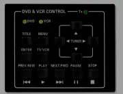 Extron 70-220-02 IRCM DV+ White DVD & VCR IR Control Panel