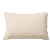 [James Lane] Circ Knitted Cushion Boucle Natural - 60cm x 40cm