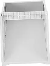 Operitacx Printer Face Single Box Distributor Label Cardboard Party Supplies Counter Tissue Rack Graduation Party Cash Holder Gap Plug Decoration Multi-Functional Handrail Tag Plastic White