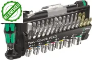 Wera Tool-Check Plus 39-Piece Ratchet Set with Bits & Sockets, Compact & Durable