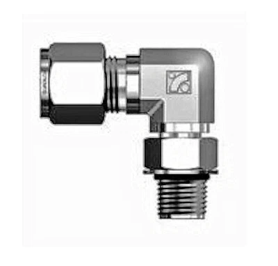 3/4" Tube OD x 3/4" SAE/MS Positionable Male Elbow 316ss Super-Lok SPME-12-12U