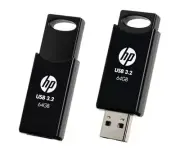 HP 712B 64GB USB 3.2 Flash Drive Memory Stick Thump Key External Storage Capless