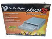 CD RW Drive Pacific Digital Mach 52 for PC