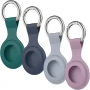 [4 Pack] Airtag Case for Apple Airtags Holder 2021, Keychain Airtags Case