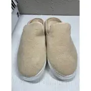 DV By Dolce Vita Womens Rush Beige Flats Mules Shoes size 9