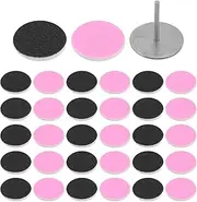 FRCOLOR Replacement Sanding Paper Discs with Metal Nail Drill Bit Foot File Sandpaper Discs Remover Tool for Manicure Pedicure