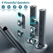 Detachable Bluetooth 5.3 Soundbar Surround Sound Home Theater Audio System AUX