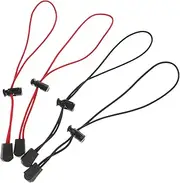 4Pcs Adjustable Tie Down Straps Durable Elastic Binding Buckle for Camping Travel Non Rusting Fastening Straps for Luggage Backpack Each