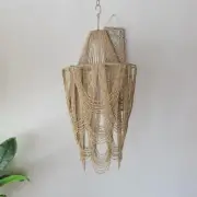 Beaded Glass Chandelier Rumba Head Design